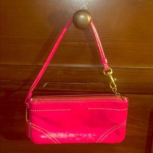 Coach Hot Pink Wristlet
